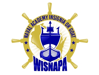 WISNAPA (Wisconsin Naval Academy Parents Association) logo design by Suvendu