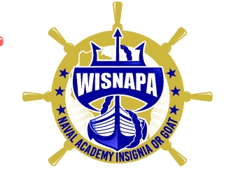WISNAPA (Wisconsin Naval Academy Parents Association) logo design by Suvendu
