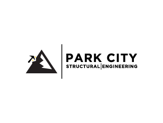 Park City Structural Engineering logo design by jafar