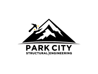 Park City Structural Engineering logo design by jafar