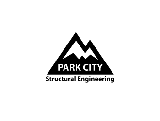 Park City Structural Engineering logo design by syakira