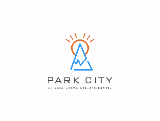 Park City Structural Engineering logo design by dekbud48