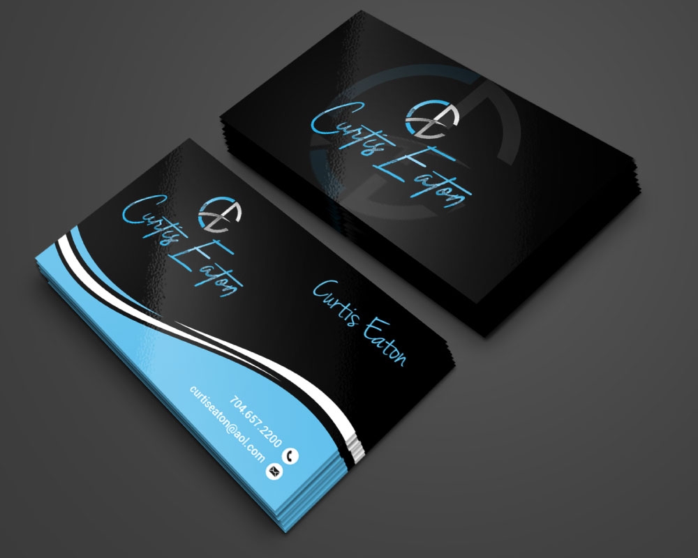 Curtis Eaton logo design by Boomstudioz