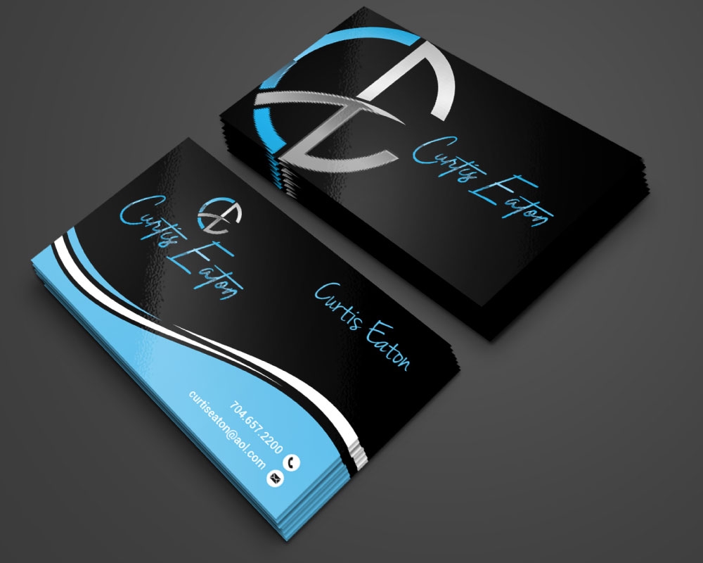 Curtis Eaton logo design by Boomstudioz