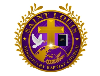 Saint Louis Missionary Baptist Church  logo design by DreamLogoDesign