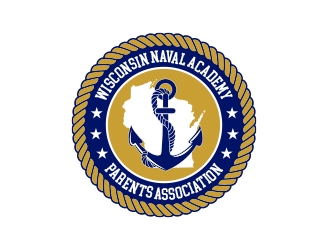 WISNAPA (Wisconsin Naval Academy Parents Association) logo design by MarkindDesign