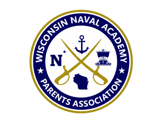WISNAPA (Wisconsin Naval Academy Parents Association) logo design by Girly