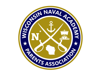 WISNAPA (Wisconsin Naval Academy Parents Association) logo design by Girly