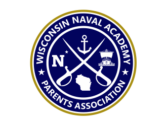 WISNAPA (Wisconsin Naval Academy Parents Association) logo design by Girly