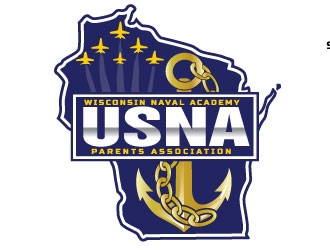 WISNAPA (Wisconsin Naval Academy Parents Association) logo design by Suvendu