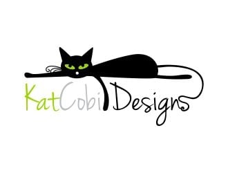 KatCobi Designs logo design by amar_mboiss