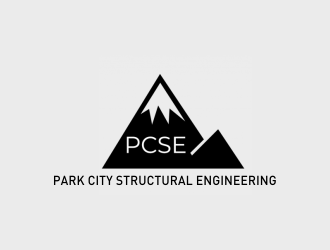 Park City Structural Engineering logo design by Greenlight
