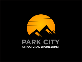 Park City Structural Engineering logo design by Greenlight