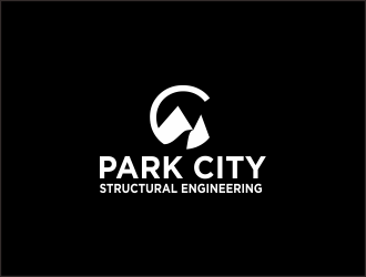 Park City Structural Engineering logo design by Greenlight