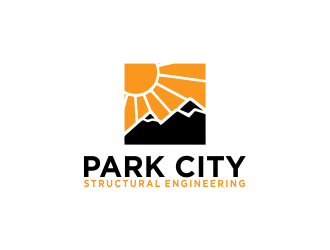 Park City Structural Engineering logo design by akhi