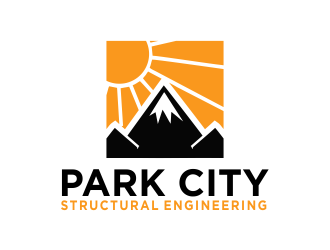 Park City Structural Engineering logo design by akhi