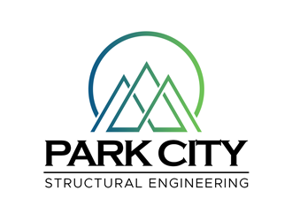 Park City Structural Engineering logo design by kunejo