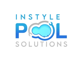 INSTYLE POOL SOLUTIONS logo design by Rock
