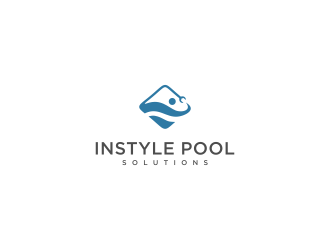 INSTYLE POOL SOLUTIONS logo design by mukleyRx