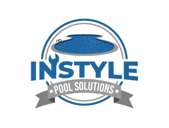 INSTYLE POOL SOLUTIONS logo design by dasigns