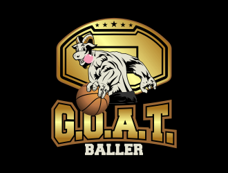 G.O.A.T. Baller logo design by Kruger