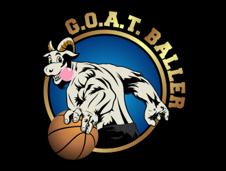 G.O.A.T. Baller logo design by Kruger