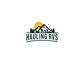 Hauling RVs logo design by mukleyRx