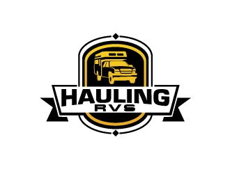 Hauling RVs logo design by ideosmil