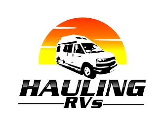 Hauling RVs logo design by AamirKhan