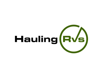 Hauling RVs logo design by BlessedArt