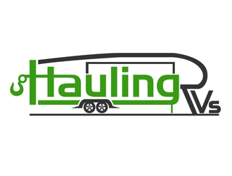 Hauling RVs logo design by DreamLogoDesign