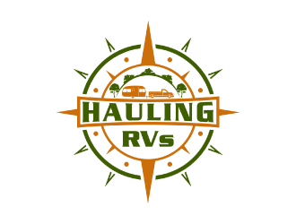 Hauling RVs logo design by nona