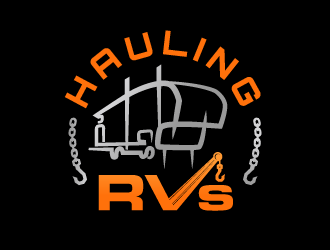 Hauling RVs logo design by SOLARFLARE