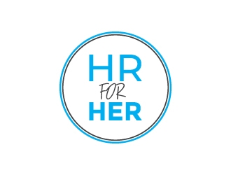 HR for Her logo design by aryamaity