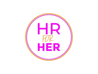 HR for Her logo design by aryamaity
