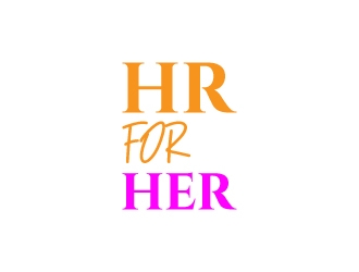 HR for Her logo design by aryamaity
