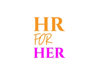 HR for Her logo design by aryamaity