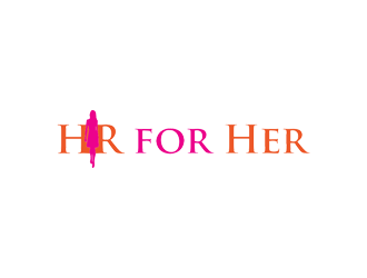 HR for Her logo design by ArRizqu