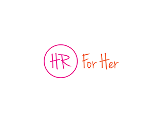 HR for Her logo design by kurnia