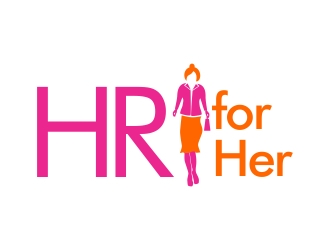 HR for Her logo design by cikiyunn