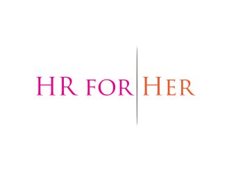 HR for Her logo design by Diancox
