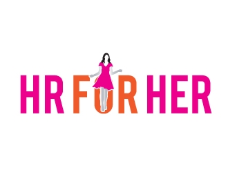 HR for Her logo design by AamirKhan