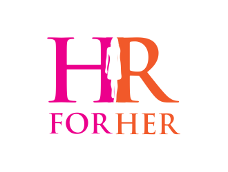 HR for Her logo design by Girly