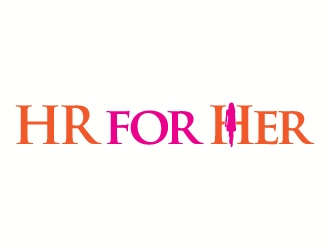 HR for Her logo design by J0s3Ph