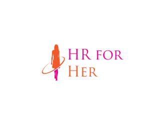 HR for Her logo design by luckyprasetyo