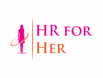HR for Her logo design by luckyprasetyo