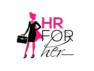 HR for Her logo design by avatar