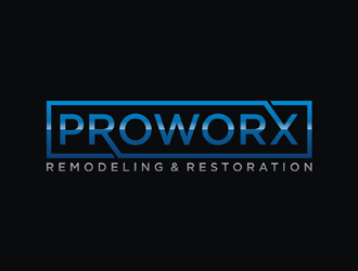 ProWorx Remodeling & Restoration logo design by ArRizqu
