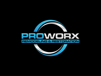 ProWorx Remodeling & Restoration logo design by RIANW