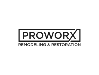 ProWorx Remodeling & Restoration logo design by pel4ngi